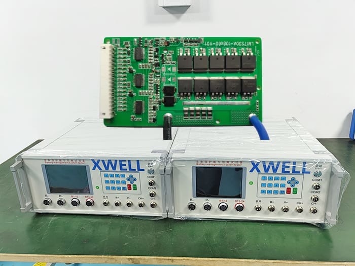 машина карты PCB электротранспорта системы батареи BMS тестера Lifepo4 1-24S BMS испытывая для блока батарей