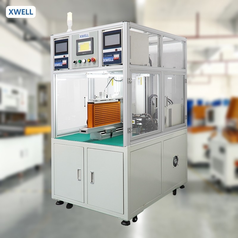 Автоматическая роторная сварочная головка для двусторонней точечной сварки аккумуляторных батарей с системой управления ПЛК