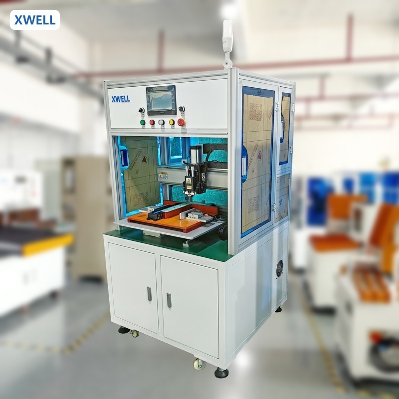 Automatic Single-Side Rotary Head Numerical Control Spot Welding Machine Welder For 18650/21700 Battery Pack Assembly
