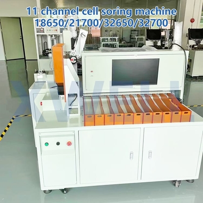 11 селектор батареи сортировщицы экрана касания сортируя машины 80PPM клетки каналов цилиндрический