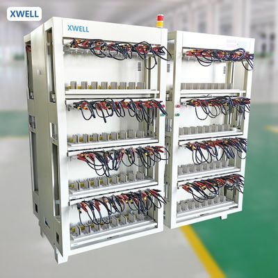 Хорошая цена XWELL XW-5V300A16CH Модульная машина для сортировки призматических аккумуляторных ячеек, испытательное оборудование на 300 А, 16 каналов, с легкой в обслуживании конструкцией онлайн