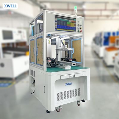 Хорошая цена XW-ADW Автоматическая двойная батарея с боковой батареей сварная машина 5000A сервомоторное управление ПК 500x400 мм диапазон онлайн