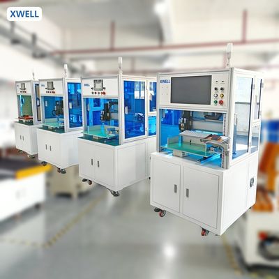 Хорошая цена XW-ADW Автоматическая двухсторонняя батарейная сварочная машина 10000A Водное охлаждение для аккумуляторных пакетов электромобилей онлайн