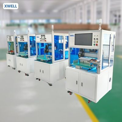 Точечная сварка литиевых батарей с выводами, цилиндрический сердечник, односторонняя автоматическая точечная сварка