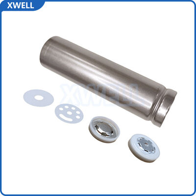 Заранее слот 21700 Заранее никелевое покрытие стальной батареи с защитной изоляцией от взрывов